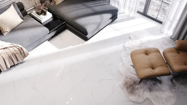 Керамогранит Atlantic White glossy (Polished) 60*60