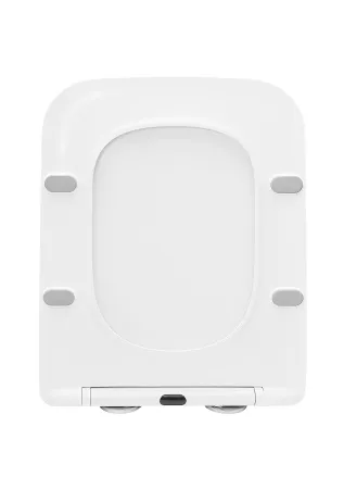 Унитаз-компакт Kerald TAURUS безободковый, 620*360*800 мм, сиденье дюропласт, микролифт (soft close), бачок в комплекте, KR-T004+KR-T004L