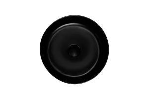 Раковина Kerald 355*355*120 мм накладная, черный матовый