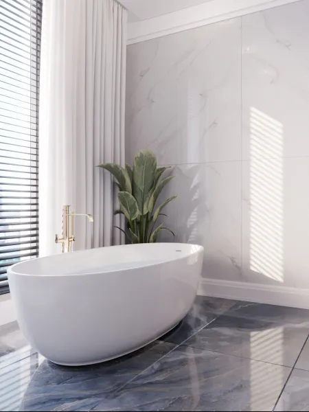 Керамогранит Honey Statuario Glossy 60*120