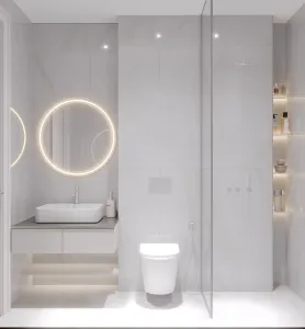 Керамогранит Ethipian White glossy 60*120