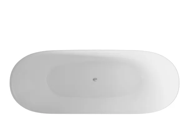 ZEPHYR (Зефир) Ванна акриловая отдельностоящая 1700*750*580, белый
