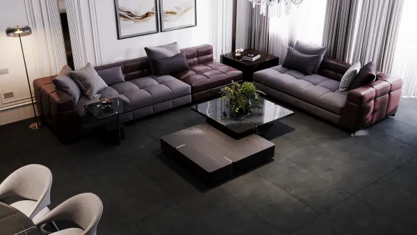 Керамогранит Portland Black matt 60*120 