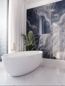 Керамогранит Galaxy Blue Super glossy 9 мм 60*120