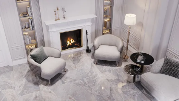 Керамогранит Elisa Blue glossy 60*120