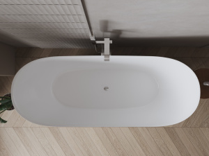 ZEPHYR (Зефир) Ванна акриловая отдельностоящая 1700*750*580, белый