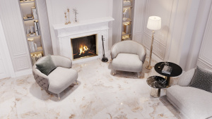 Керамогранит Natural Onyx Snow Glossy 60*120