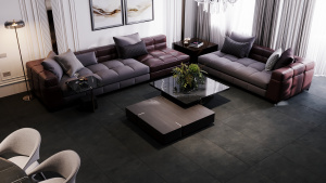 Керамогранит Portland Black matt 60*120 