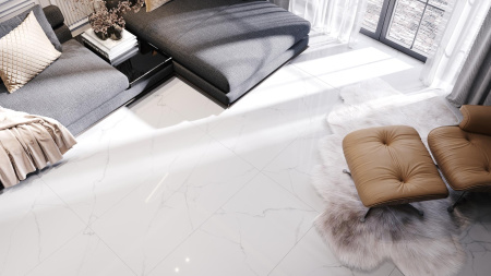 Керамогранит Atlantic White glossy 60*120