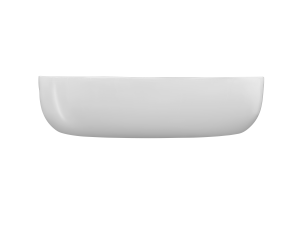 Раковина Kerald 600*415*140 мм накладная, белый 