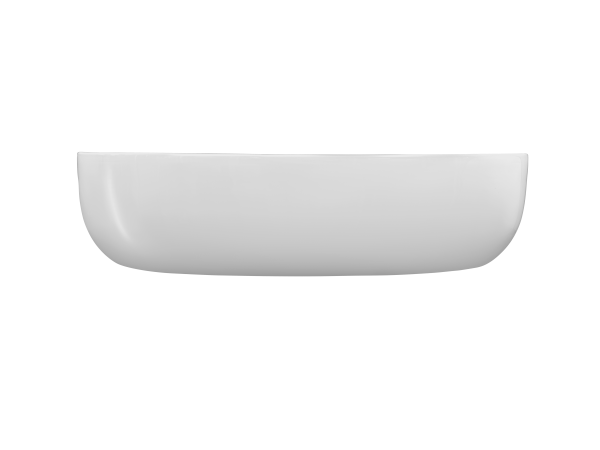 Раковина Kerald 600*415*140 мм накладная, белый 