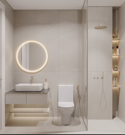 Унитаз-компакт Kerald VIRGO безободковый Торнадо,665*350*830мм, сиденье дюропласт, микролифт (soft close) 