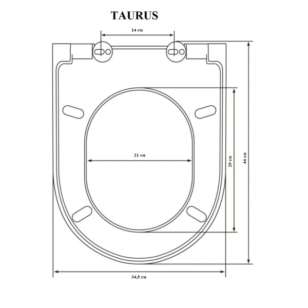 Унитаз-компакт Kerald TAURUS безободковый, 620*360*800 мм, сиденье дюропласт, микролифт (soft close), бачок в комплекте, KR-T004+KR-T004L