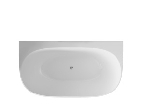 SCIROCCO (Сирокко)Ванна акриловая пристенная 1700*880*580, белый