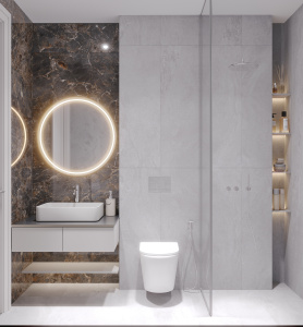 Керамогранит Amazonite Black High glossy 60*120