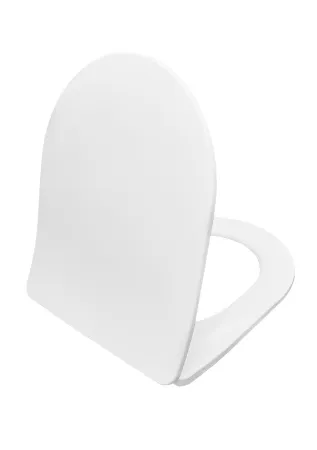 Унитаз-компакт Kerald АРИЕС безободковый, 640*370*800 мм, сиденье дюропласт, микролифт (soft close), бачок в комплекте