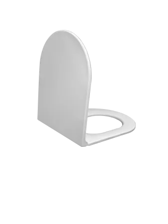 Унитаз-компакт Kerald LIBRA безободковый Торнадо,685*395*840 мм, сиденье микролифт,дюропласт (soft close) 