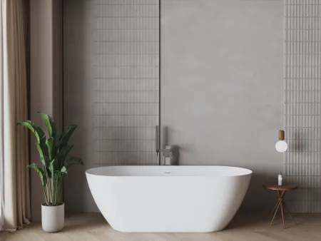 BISE (Бизе) Ванна акриловая отдельностоящая 1700*750*580, слив-перелив хром, белый (аналог ONDA 1700*750)