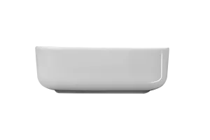 Раковина Kerald 390*390*130 мм накладная, белый