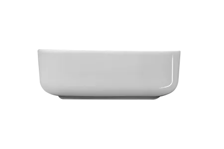 Раковина Kerald 390*390*130 мм накладная, белый