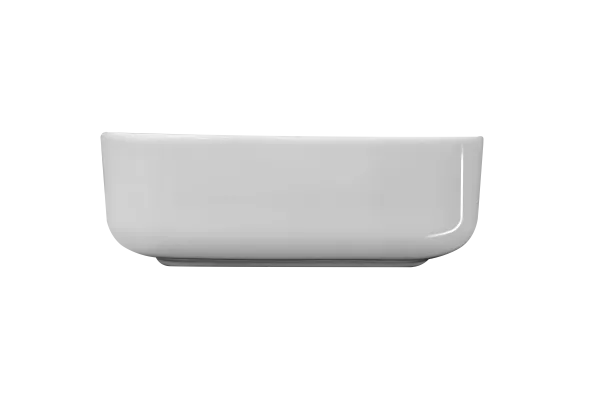 Раковина Kerald 390*390*130 мм накладная, белый