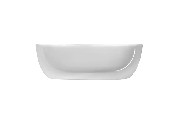 Раковина Kerald 490*395*150 мм накладная, белый 