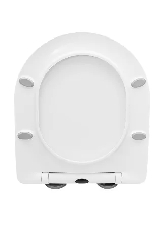 Унитаз-компакт Kerald АРИЕС безободковый, 640*370*800 мм, сиденье дюропласт, микролифт (soft close), бачок в комплекте