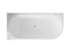 BORA R Ванна акриловая пристенная 1700*800*580, правая, белый