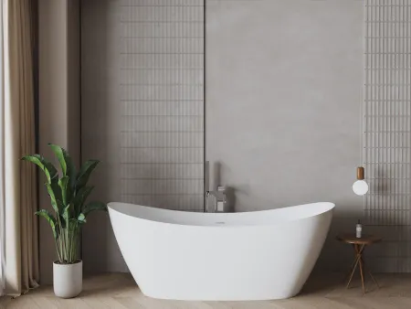 ЗЕФИР Ванна акриловая отдельностоящая 1700*750*580, белый