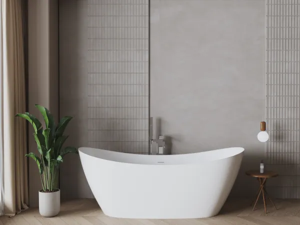 ZEPHYR (Зефир) Ванна акриловая отдельностоящая 1700*750*580, белый