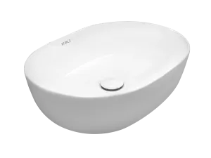 Раковина Kerald 485*350*130 мм накладная, белый 