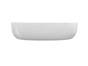 Раковина Kerald 600*415*140 мм накладная, белый 