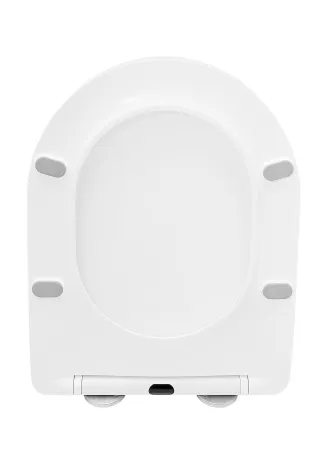 Унитаз подвесной Kerald SHIK безободковый, торнадо, 520*360*360 мм,сиденье дюропласт, микролифт