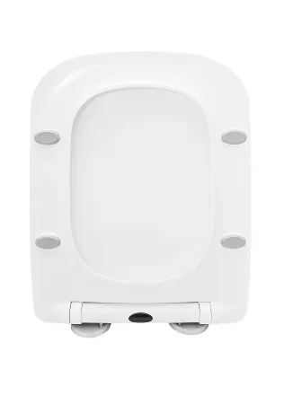 Унитаз подвесной Kerald GRACE безободковый, 490*340*360 мм,сиденье дюропласт,микролифт, (soft close). 								 