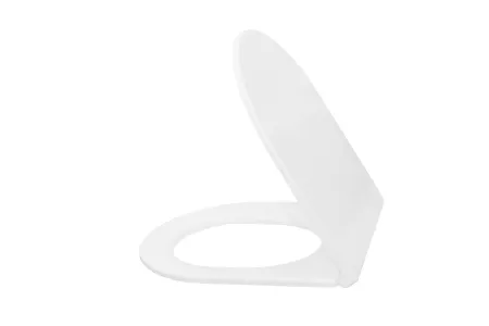 Унитаз подвесной Kerald ДЖЕМИНИ безободковый 495*360*365, сиденье дюропласт, микролифт (soft close).