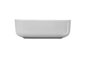 Раковина Kerald 390*390*130 мм накладная, белый