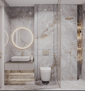 Унитаз подвесной Kerald SHIK безободковый, торнадо, 520*360*360 мм,сиденье дюропласт, микролифт