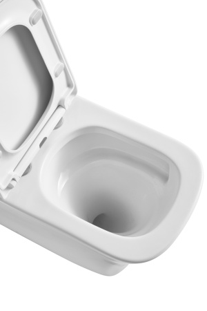 Унитаз-компакт Kerald АМБЕР безободковый, Торнадо 620*360*815 мм,с сиденьем микролифт дюропласт