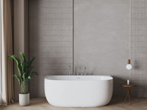 SCIROCCO (Сирокко)Ванна акриловая пристенная 1700*880*580, белый