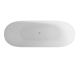 ZEPHYR (Зефир) Ванна акриловая отдельностоящая 1700*750*580, белый