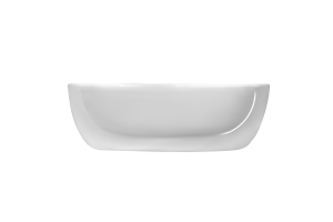 Раковина Kerald 490*395*150 мм накладная, белый 