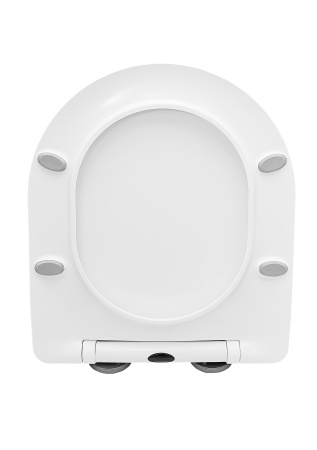 Унитаз-компакт Kerald ARIES безободковый, 640*370*800 мм, сиденье дюропласт, микролифт (soft close), бачок в комплекте