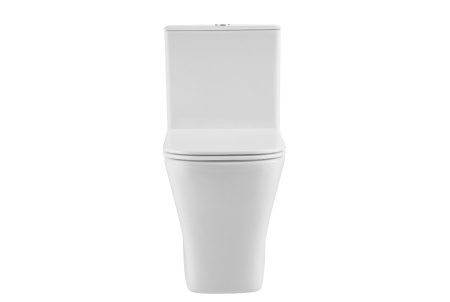 Унитаз-компакт Kerald АМБЕР безободковый, Торнадо 620*360*815 мм,с сиденьем микролифт дюропласт