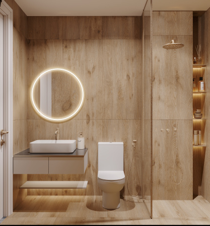 Унитаз-компакт Kerald ARIES безободковый, 640*370*800 мм, сиденье дюропласт, микролифт (soft close), бачок в комплекте