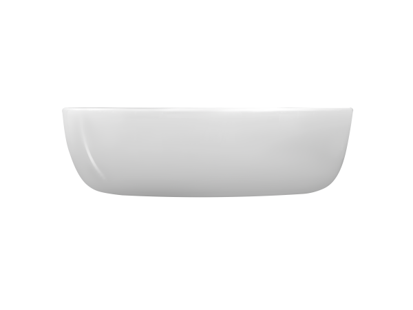 Раковина Kerald 485*350*130 мм накладная, белый 