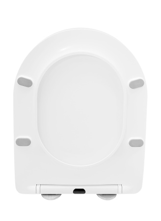 Унитаз подвесной Kerald SHIK безободковый, Торнадо, 480*360*360 мм, сиденье дюропласт, микролифт