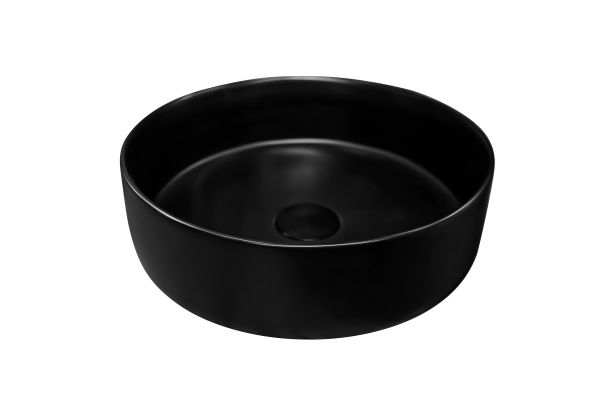 Раковина Kerald 355*355*120 мм накладная, черный матовый